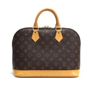 LOUIS VUITTON Brown Monogram Alma Bag